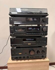 ТОП колекционерски аудио сет TECHNICS - Class AA - усилвател, триглав дек, CD, тунер и грамофон