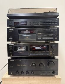 Висок клас аудио сет PIONEER - Усилвател, CD плеър, триглав дек, тунер и грамофон