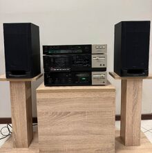 Винтидж аудио сет PIONEER - Усилвател, дек, тунер + тонколони